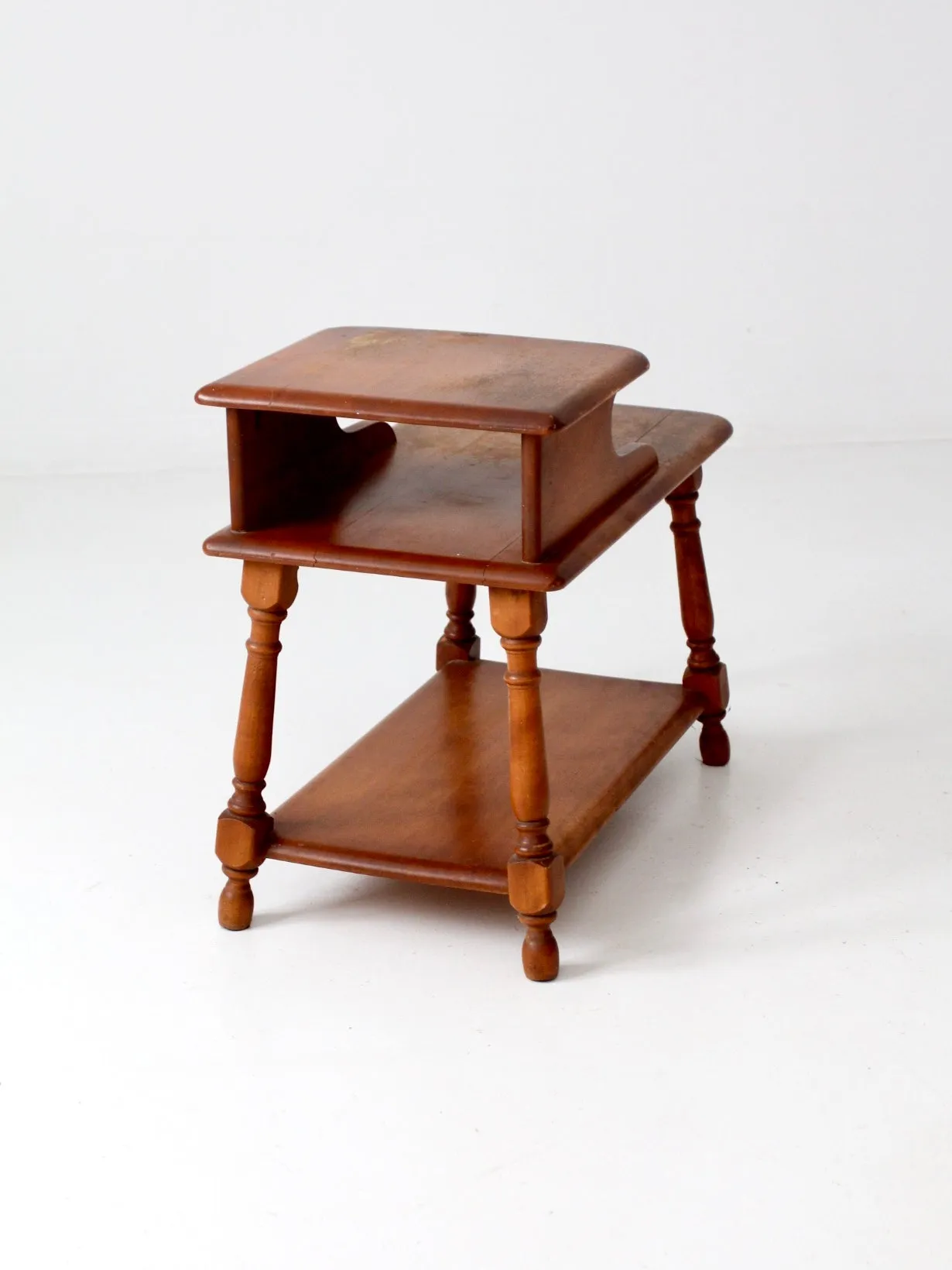 mid-century ranch style end table