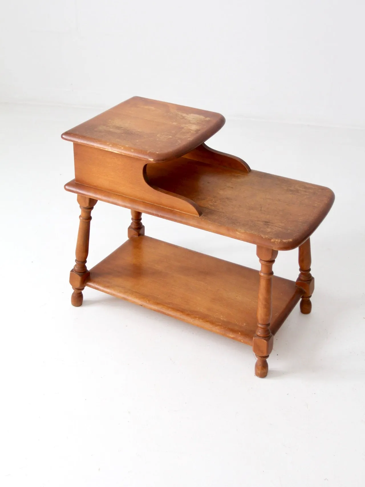 mid-century ranch style end table