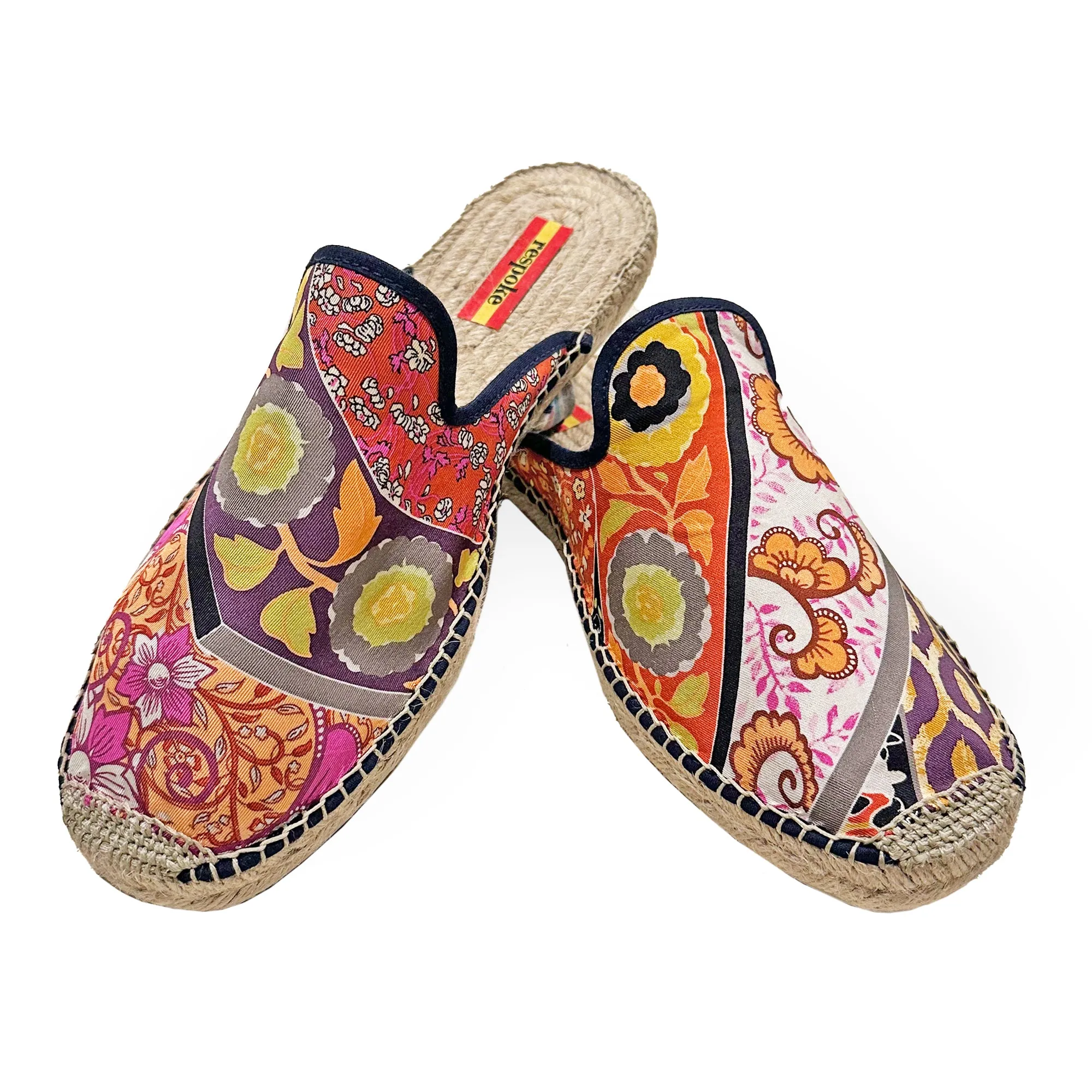 MONILE Orange Mule Espadrilles