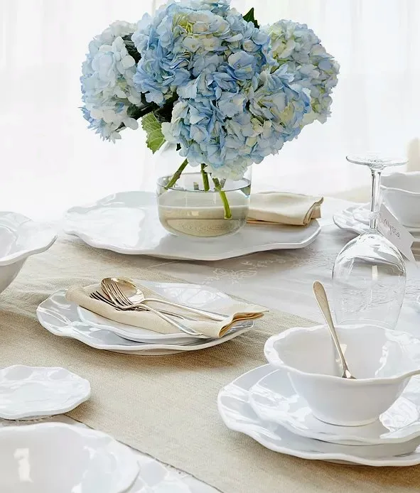 Ocean Swells Melamine Dinnerware
