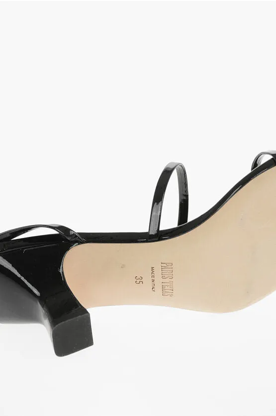 Paris Texas Patent Leather Lace-up BETTY Heel Sandals