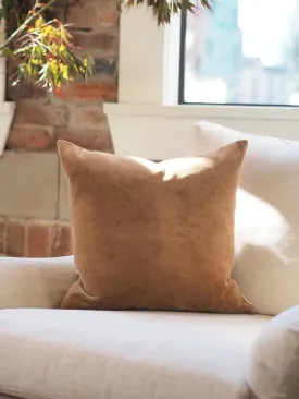 Vera Sienna Velvet Pillow | 18x18