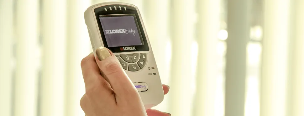 Wireless video baby monitor with 2.4inch monitor