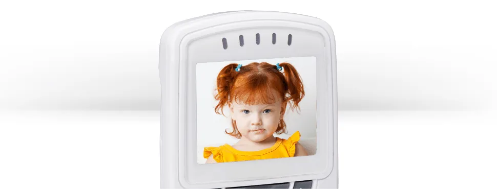 Wireless video baby monitor with 2.4inch monitor